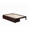 AFI Furnishings Colorado Platform Bed F with Drawers ES - 3 of 4