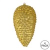 Vickerman Matte Glitter Pinecone Christmas Ornament - 3 of 3