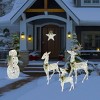 Philips LED White and Champagne Glitter String Novelty Indoor/Outdoor Sculpture Twinkling Pure White Lights - 4 of 4