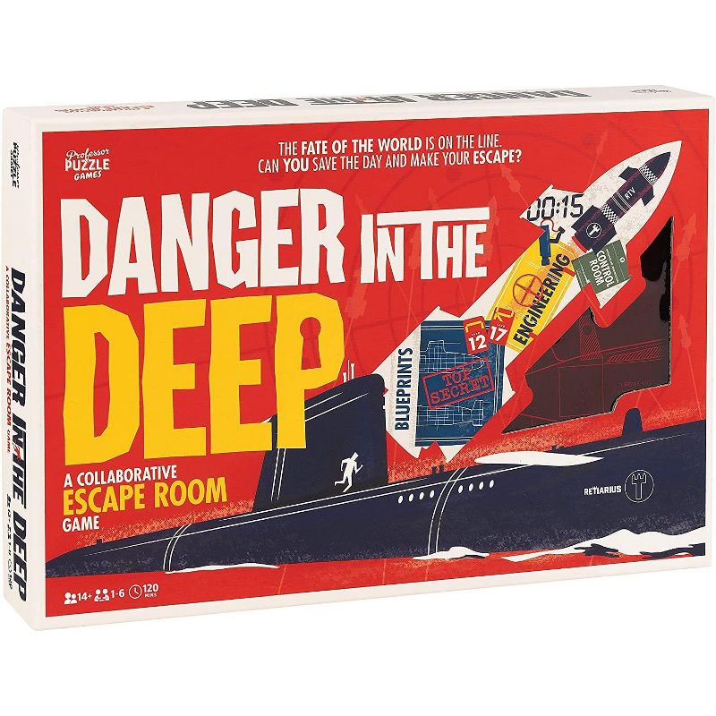 Professor Puzzle USA, Inc. Danger in the Deep | Escape Room Game, 2 of 5