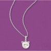 Ross-Simons 9-9.5mm Cultured Pearl Cat Pendant Necklace With Diamond Accents in Sterling Silver Size 18 - 4 of 4