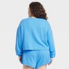Women's Pointelle Lounge Sweatshirt - Colsie™ - 3 of 3