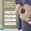 EBF Home Huddle Hush Hot Water Bottle, Hot Water Pack for Hot and Cold Compress, Ideal for Menstrual Cramps, Neck Shoulder Pain Relief - 3 of 4