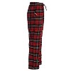 Gioberti Men's Yarn-Dye Brushed Flannel Pajama Pants, Elastic Waist - 3 of 4