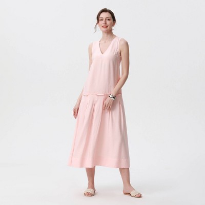 Women's Woven Maxi Slip Dress - A New Day™