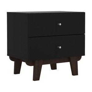 Kincaid Wood 2 Drawer Nightstand - Hillsdale Furniture - 1 of 4