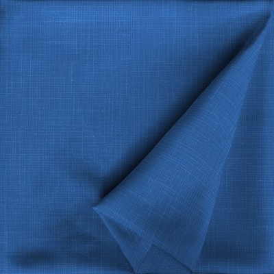 Cobalt Blue Polyester Outdoor Dining Chair Cushion 20 x 44