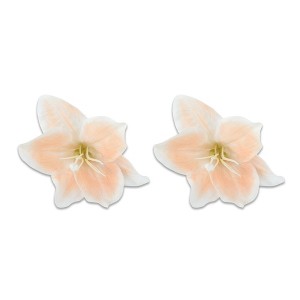 Unique Bargains Women's Simulated Flower Duckbill Clip 2 Pcs - 1 of 4