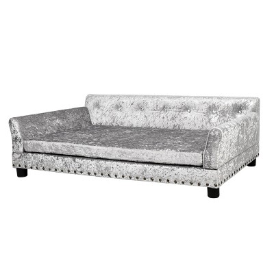 L/XL High-end Soft Velvet Pet Dog Sofa Bed Jumbo Dog Lounger Memory Foam Mattress for Comfort Sleep & Joint Support
