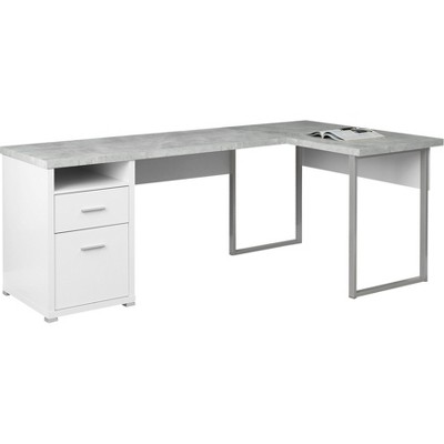 EveryRoom 80" Computer Desk Left Or Right Face White