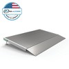 EZ-ACCESS TRANSITIONS Portable Self Supporting Aluminum Angled Entry Threshold Ramp Ideal for Uneven Surfaces or Single Step Rises - 2 of 4
