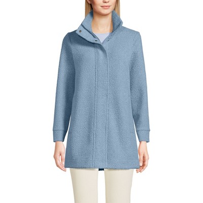 Lands' End Women's Boucle Fleece Coat
