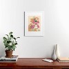  Deny Designs LouBruzzoni Girl with Pink Bow White Framed Art Print - 2 of 4