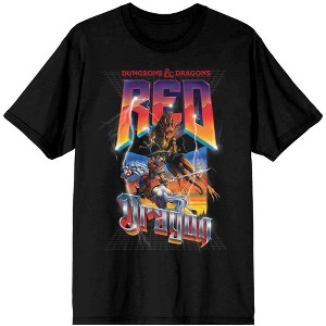 Red Dragon Dungeons & Dragons Women's Black T-Shirt - 1 of 1
