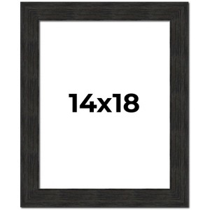 PosterPalooza | Contemporary Black Picture Frame - UV Acrylic, Foam Board Backing, Hanging Hardware - 1 of 4