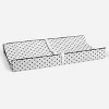 Bacati - Hearts Quilted Muslin Changing Pad Cover Black - 4 of 4