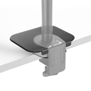 Mount-It! Monitor Mount Reinforcement Metal Plate for Desk | Protector For Fragile Thin Glass Tabletops | Monitor Arm Plate for Use w/ Clamp & Grommet - 1 of 4