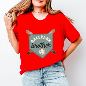 Simply Sage Market Ballpark Brother Short Sleeve Tee - 1 of 4