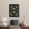 Art Remedy Gold Lux Scarf Elegant Butterfly Wall Art Framed - 2 of 4