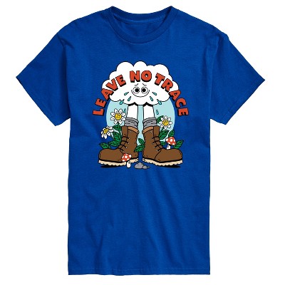 Men's - Instant Message - Cloud Leave No Trace Short Sleeve Graphic T-Shirt