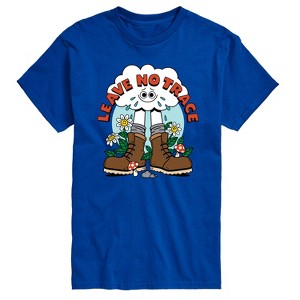 Men's - Instant Message - Cloud Leave No Trace Short Sleeve Graphic T-Shirt - 1 of 4
