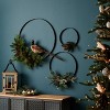 Bronze Iron Wall Rings Modern Minimalist Wall Decor – Set of 3 by Melrose - 2 of 3