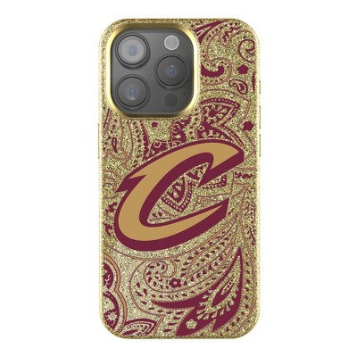 Keyscaper NBA Paisley Bling Cell Phone Case for iPhone 14 Pro Max