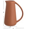 Storied Home Modern Stoneware Pitcher - 3 of 4