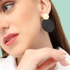 SOHI Women's Contrast Drop Earrings - 3 of 3