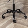 NicBex 360° Swivel Office Chair with Height Adjustable, Home Office Desk Chair, Armless Vanity Chair, Computer Desk Chair - 4 of 4