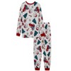 PATPAT Family Christmas Pjs Matching Sets Holiday Jammies Sleepwear Christmas Pajamas for Family Xmas Outfits with Socks - 3 of 4