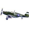 North American P-51B Mustang Aircraft "Steeple Morden Strafers" (1944) US Army Air Forces 1/72 Diecast Model by Legion - 2 of 4