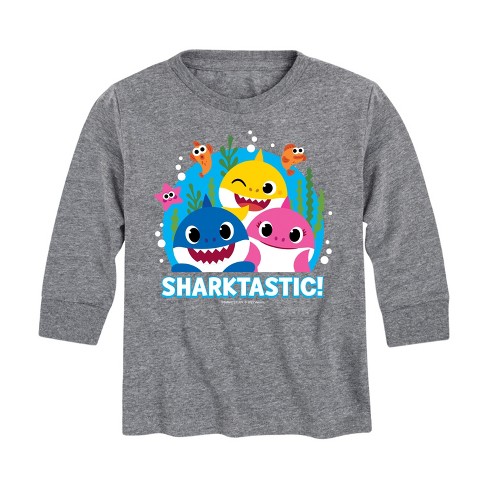 Boys' - Baby Shark - Sharktastic Long Sleeve Graphic T-Shirt - image 1 of 4