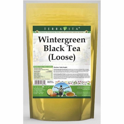 TerraVita Wintergreen Black Tea (Loose) (8 oz, ZIN: 532689, 1-Pack)