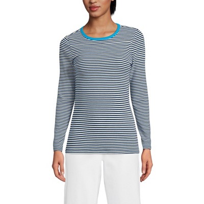 Lands' End Women's Cotton Rib T-shirt