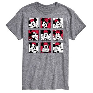 Men's - Disney - Minnie Grid Short Sleeve Graphic T-Shirt - 1 of 4