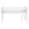 YOOCOZZ Twin Size Low Loft Bed with Ladder - 3 of 4