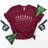 Simply Sage Market Women's Football Junkie Short Sleeve Graphic Tee - 3 of 4