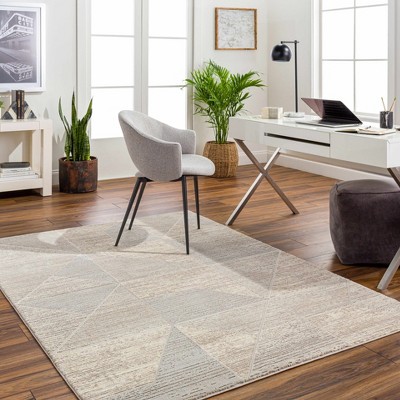 Hauteloom Elana Plush Textured Washable Rug