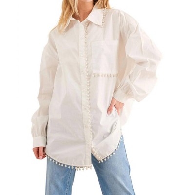 Women's You are Extraordinary Button Down Shirt - And The Why