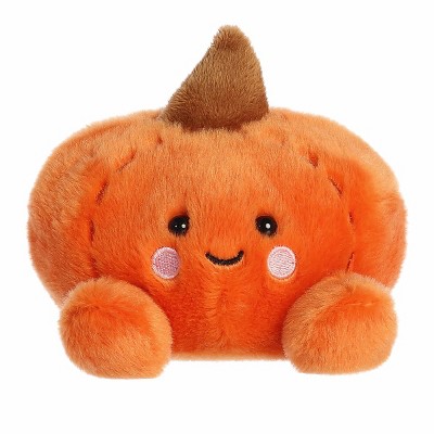 Aurora Mini Paisley Pumpkin Palm Pals Spooky Stuffed Animal Orange 5"