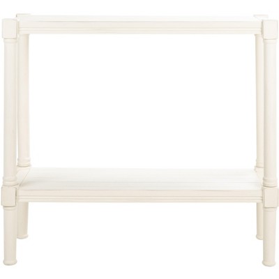 Rafiki Console Table - Distressed White - Safavieh