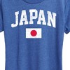Women's - Instant Message - Japanese Flag Short Sleeve Graphic T-Shirt - 2 of 4
