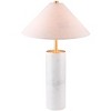 Zuo Ciara Table Lamp Beige & White - 3 of 4