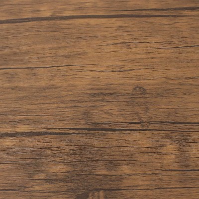 Teak and Black 3-Tier Over-the-Toilet Storage Shelf