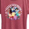 Women's - Disney - Merry Everything Short Sleeve Graphic T-Shirt - 2 of 4
