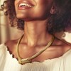Ross-Simons Italian Flex Knot Necklace With 18kt Gold Over Sterling - 2 of 4