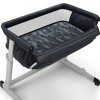 BabyGap by Delta Children Whisper Bedside Bassinet Sleeper with Breathable Mesh and Adjustable Heights - Made with Sustainable Materials - 3 of 4