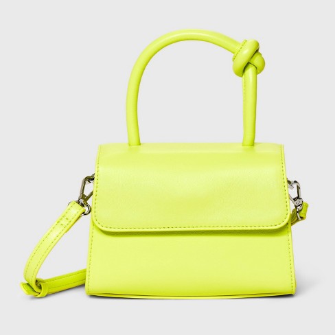 Neon yellow outlet crossbody