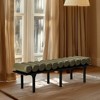 Meridian Furniture,Landon Vegan Leather Bench - 2 of 4